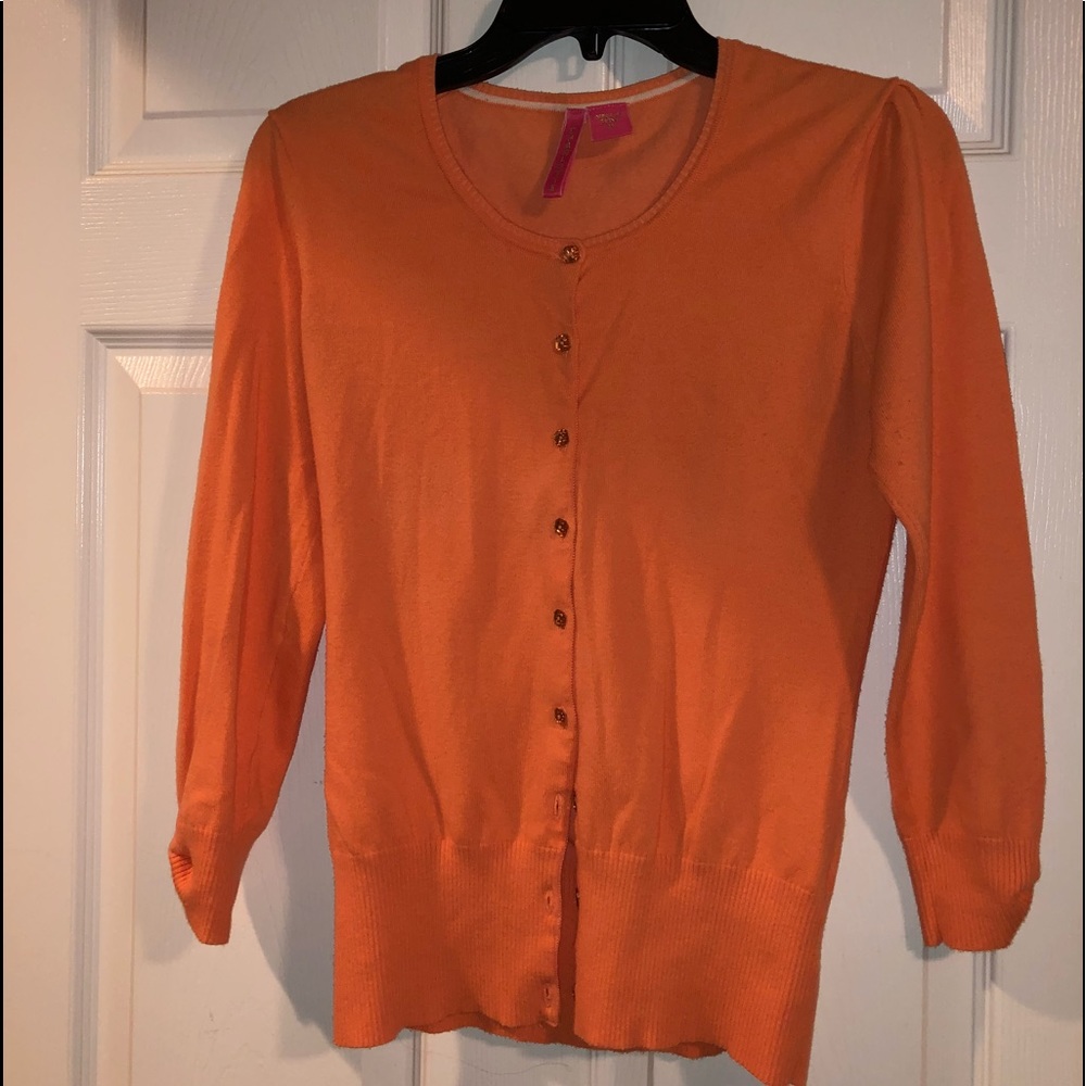 Orange medium sweater